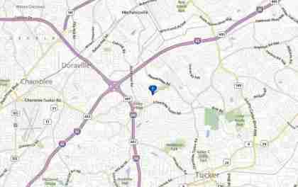 Dekalb County Doraville Map Location Northcrest Subdivision